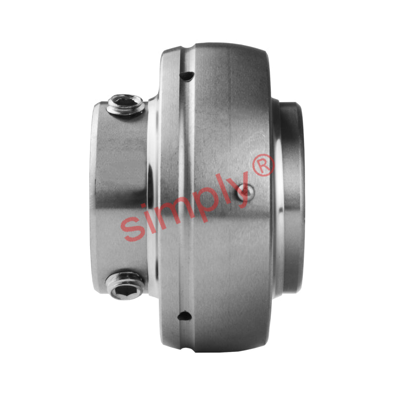 SSUC210 Metric Stainless Steel Bearing Insert with 50mm Bore 90mm Outside Dia