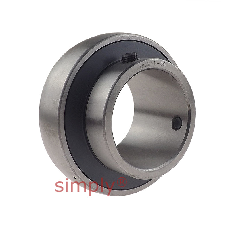 UC211 Metric Bearing Insert with 55mm Bore 100mm Outside Dia