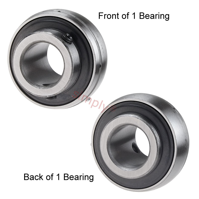 UC306 Heavy Duty Metric Bearing Insert With 30mm Bore 72mm Outside Dia
