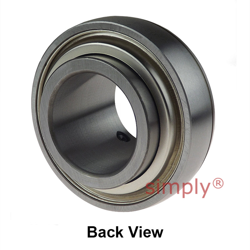 Challenge UC214 Metric Insert with Grub Screws with 70mm Bore 125mm Outside Dia and Triple Lip Seal Ideal for Agricultural and Outdoor Use