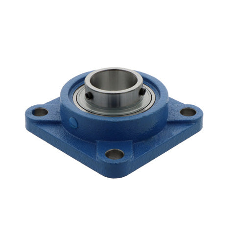 UCF314 Metric Four Bolt Square Cast Iron Flange Housing with 70mm Bore Insert