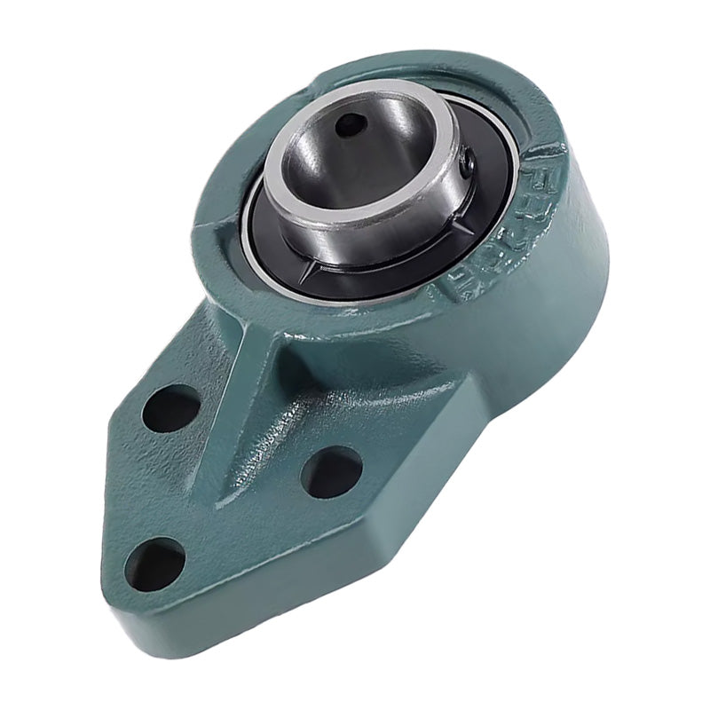 UCFB213 Metric 3 Bolt Cast Iron Bracket Flange Bearing 65mm Bore