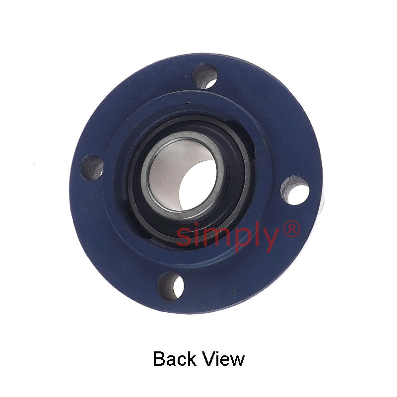 UCFC207-23 Imperial Four Bolt Cast Iron Round Flanged Housing with 1-7/16 inch Insert