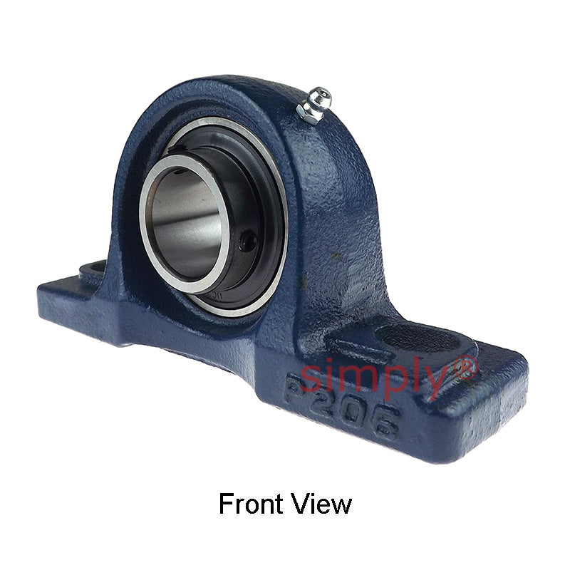 UCP205-14 Imperial Cast Iron Two Bolt Pillow / Plummer Block Housing with 7/8 inch Bore Insert 