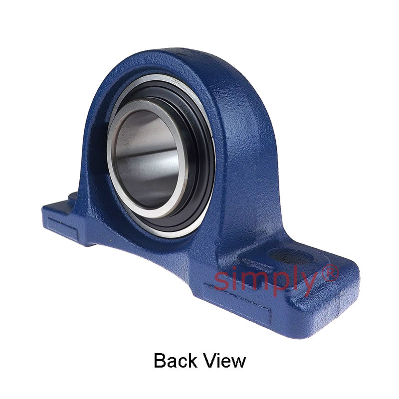 UCP212 Metric Cast Iron Two Bolt Pillow / Plummer Block Housing with 60mm Bore Insert 