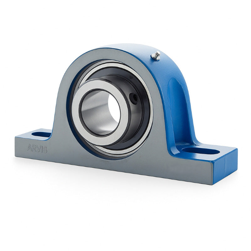 Major Brand UCP209T-26E Imperial Steel Two Bolt Pillow / Plummer Block Housing with 1-5/8 inch Bore Insert - Allow 3-4 Weeks