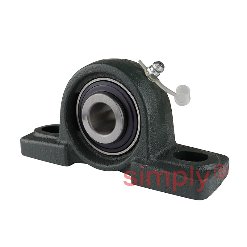 UCP203-11 Imperial Cast Iron Two Bolt Pillow / Plummer Block Housing with 11/16 inch Bore Insert 