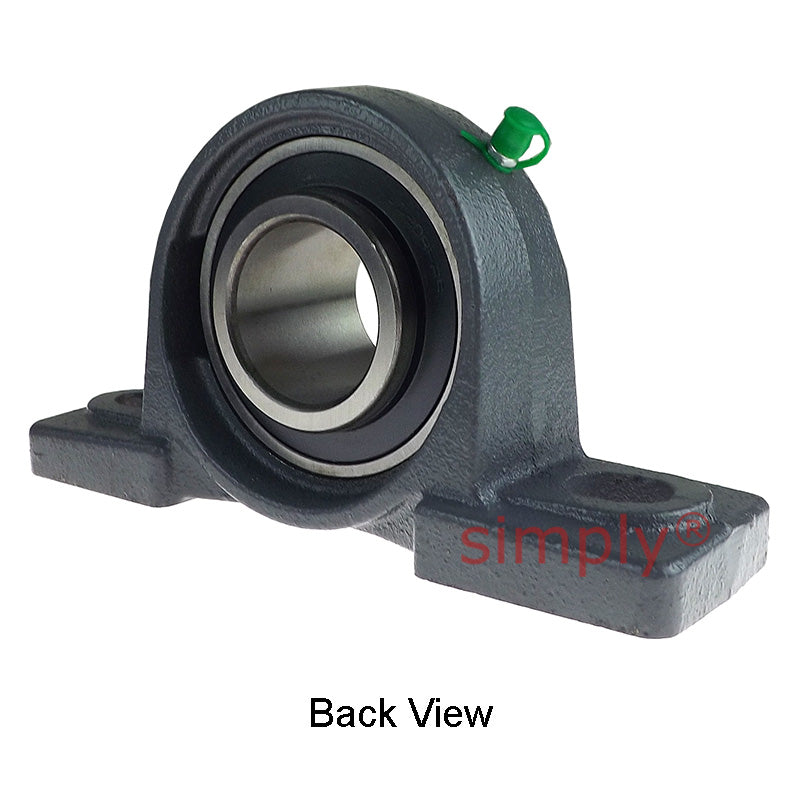 UCPX06 Metric Two Bolt Cast Iron Pillow / Plummer Block Housing with 30mm Bore Insert