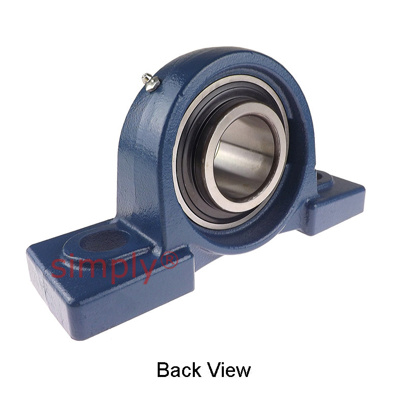 UCPX11 Metric Two Bolt Cast Iron Pillow / Plummer Block Housing with 55mm Bore Insert