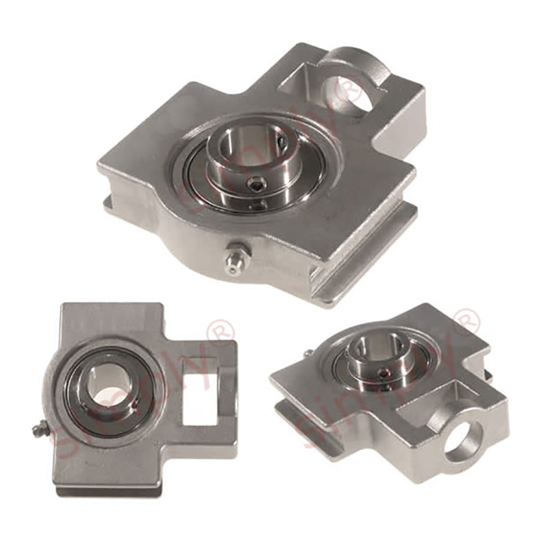 SSUCT208 Metric Stainless Steel Take Up Unit Housing with 40mm Bore Stainless Insert