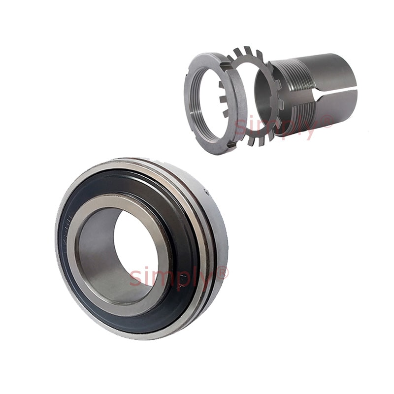 UK307/H2307 Taper Bore Bearing Insert and Sleeve Fits 30mm Shaft