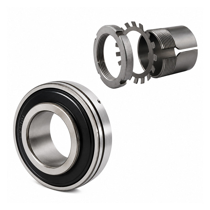 UK209/HS2309 Taper Bore Bearing Insert and Sleeve Fits 1-5/8 inch Shaft