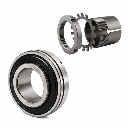 UK211/HS2311 Taper Bore Bearing Insert and Sleeve Fits 1-7/8 inch Shaft