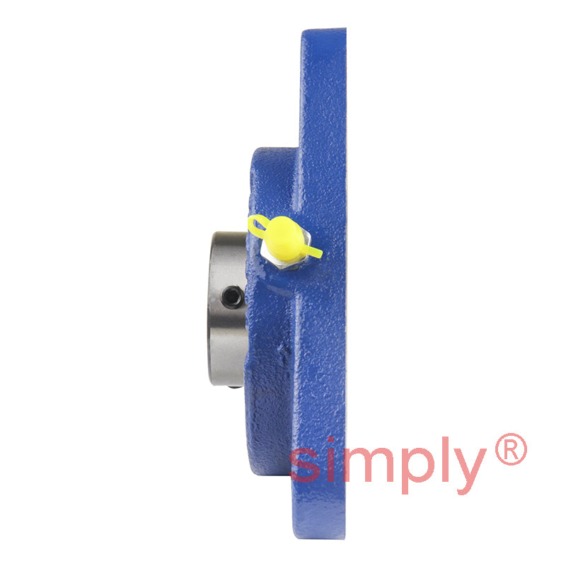 SNR USFTE206 Metric Three Bolt Cast Iron Triangular Housing with 30mm Bore Insert