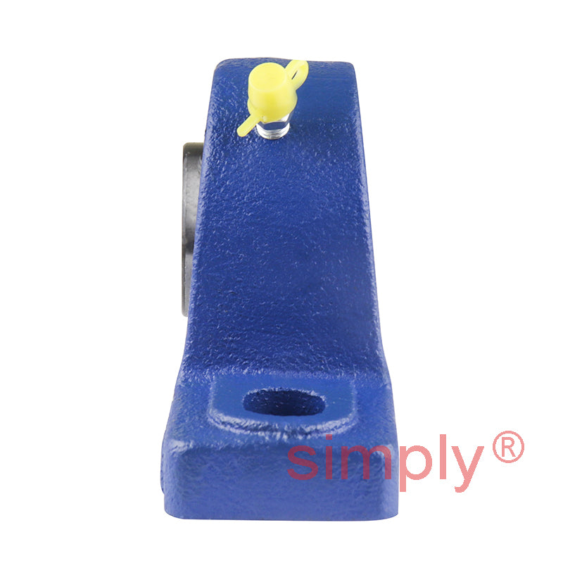 SNR USP205 Metric Cast Iron Two Bolt Pillow / Plummer Block Housing with 25mm Bore Insert