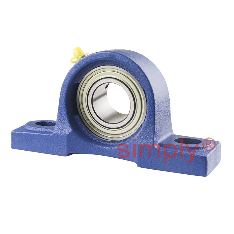 SNR USP206-20 Imperial Cast Iron Two Bolt Pillow / Plummer Block Housing with 1-1/4 inch Bore Insert