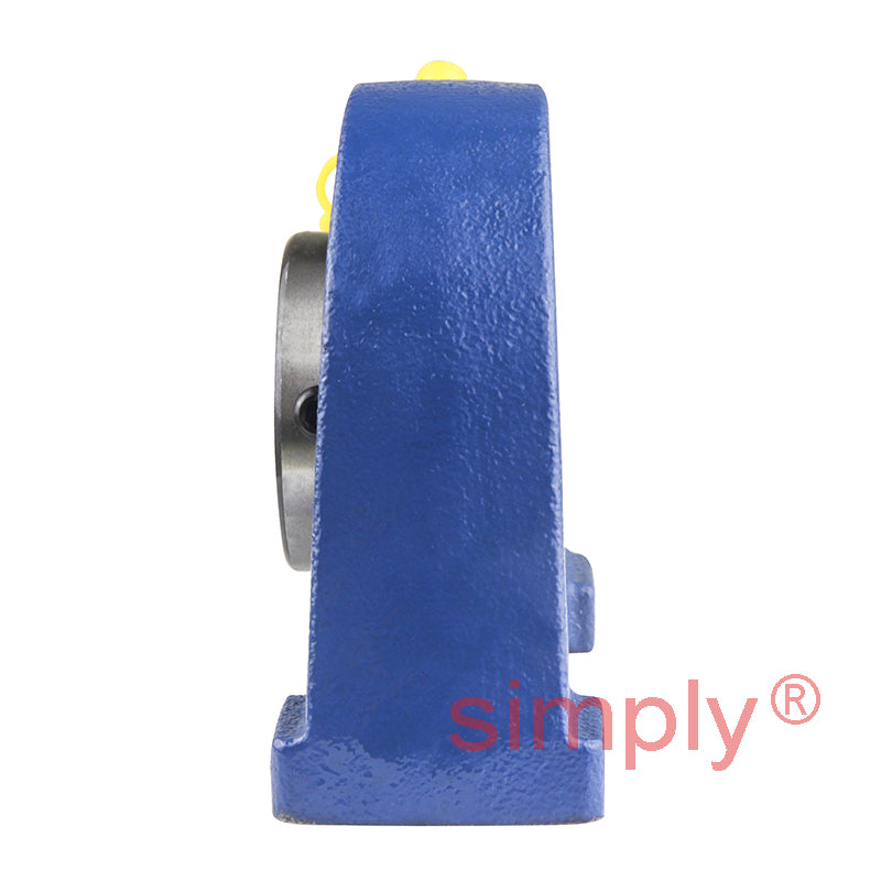 SNR USPAE208 Threaded Base Small Footprint Metric Pillow / Plummer Block Housing Supplied with 40mm Bore Insert