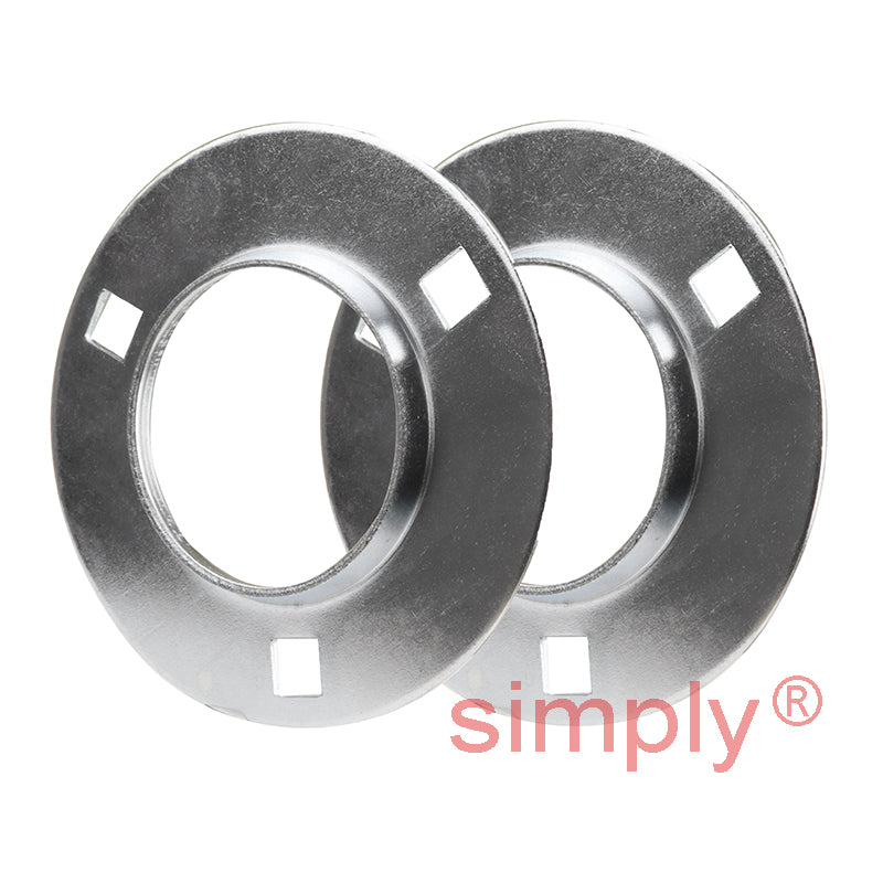 SNR USPF205 Round 3 Bolt Pressed Steel Bearing Housing with 25mm Insert