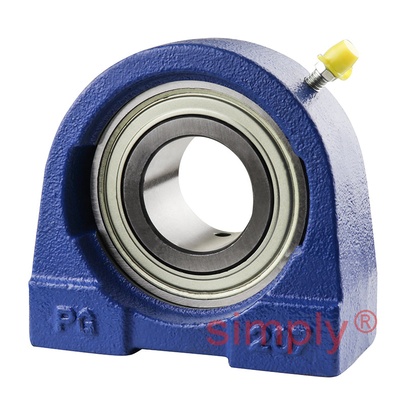 SNR USPG207 Threaded Base Small Footprint Metric Pillow / Plummer Block Housing with 35mm Bore Insert