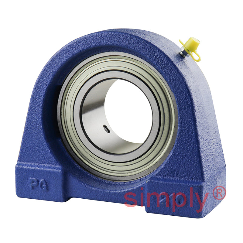 SNR USPG210 Threaded Base Small Footprint Metric Pillow / Plummer Block Housing with 50mm Bore Insert