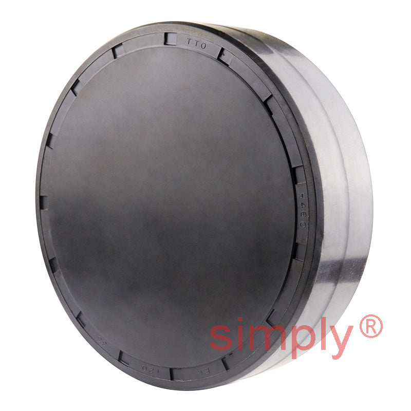 EC120x33 Nitrile Rubber End Cap Seal 120mm Outside Diameter 33mm Width