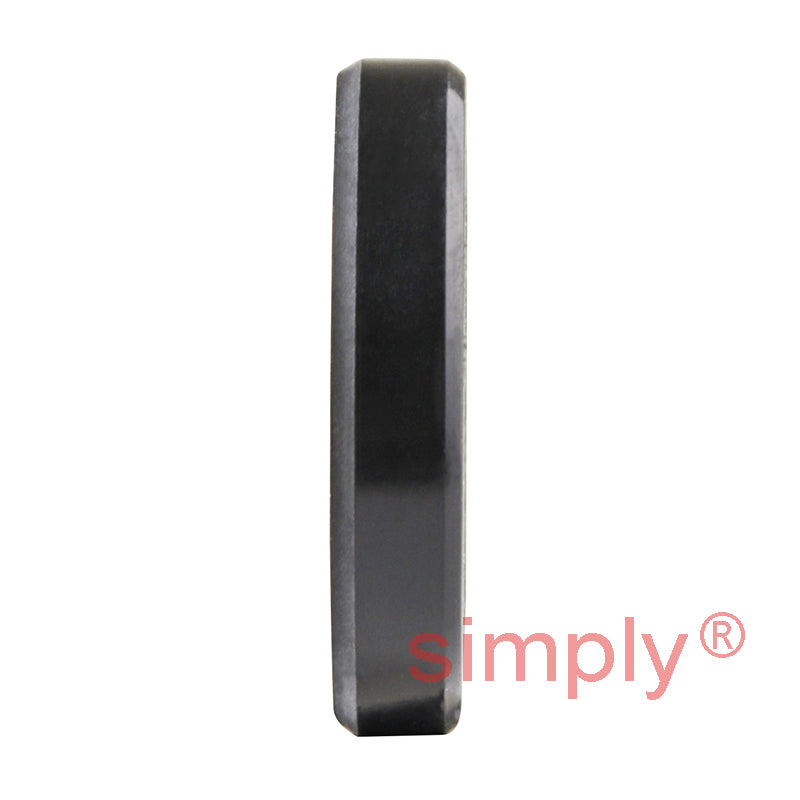 EC20X4 Nitrile Rubber End Cap Seal 20mm Outside Diameter 4mm Width