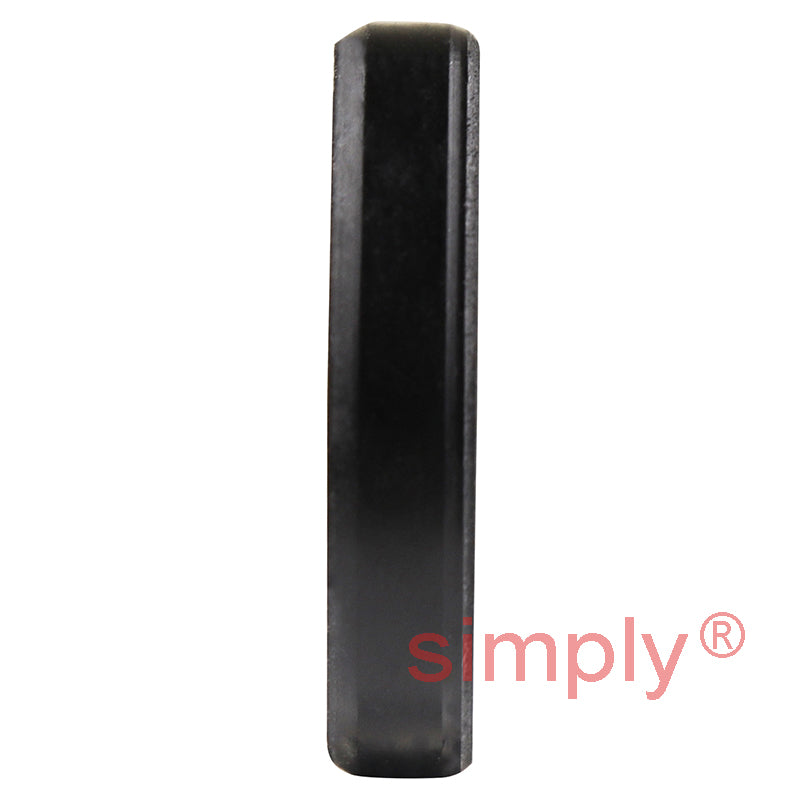 EC21X4 Nitrile Rubber End Cap Seal 21mm Outside Diameter 4mm Width