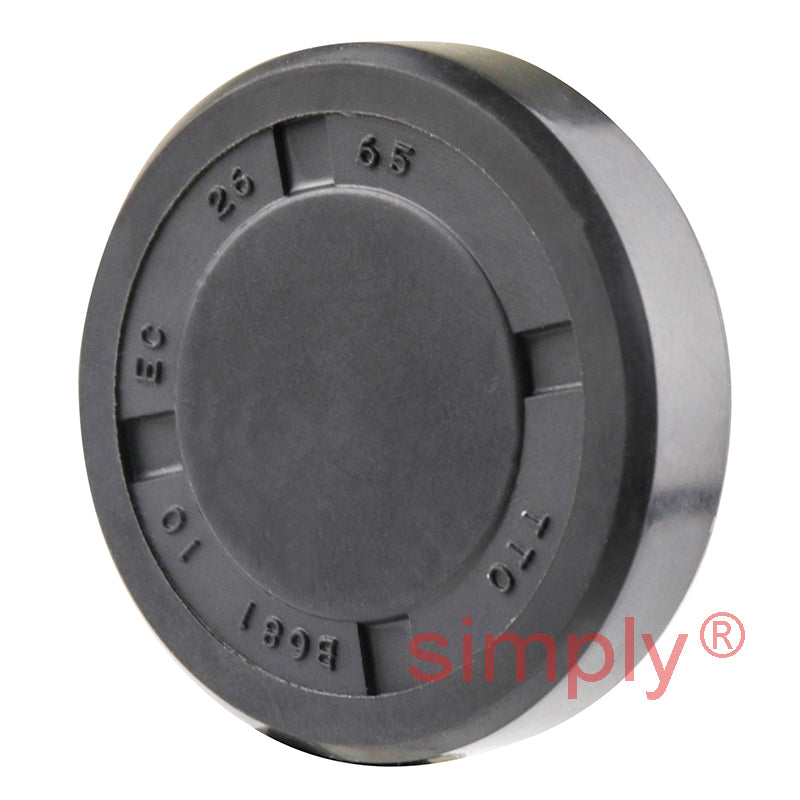 EC26X6.5 Nitrile Rubber End Cap Seal 26mm Outside Diameter 6.5mm Width