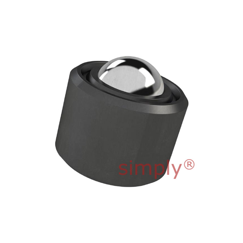 High-Performance Push Fit Ball Transfer Unit with 50.8mm Steel Ball - Load Capacity 2000kg - Allow 2-3 Days