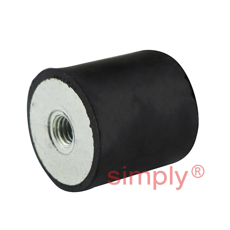 High-Performance Female/Female Anti-Vibration Bobbin 40x25mm M10 Threads