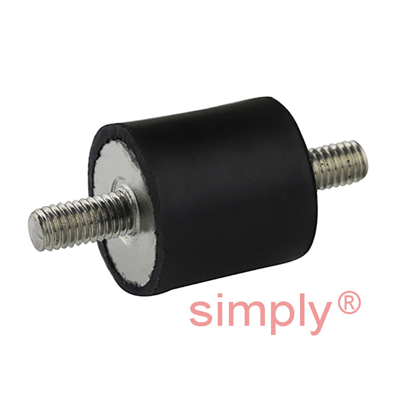 High-Performance Male/Male Anti-Vibration Bobbin 50x50mm M10 Threads