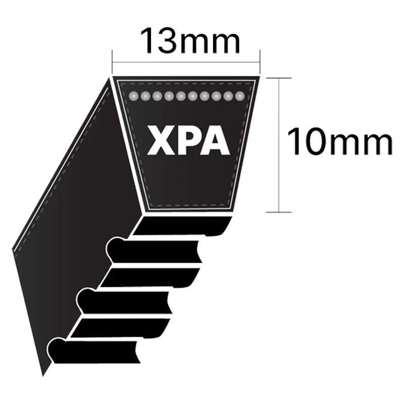 XPA950 Gates Quad Power 4 XPA-Section Cogged V-Belt (Uniset Match)