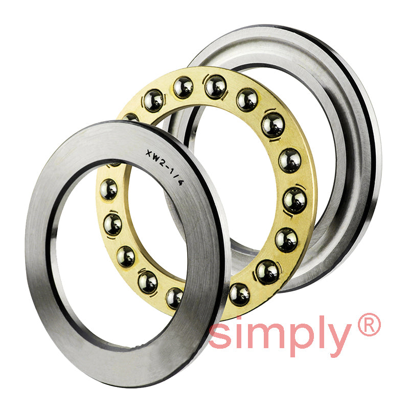 XLT2-1/4 Imperial Thrust Ball Bearing 2-1/4x3-5/16x11/16 inch