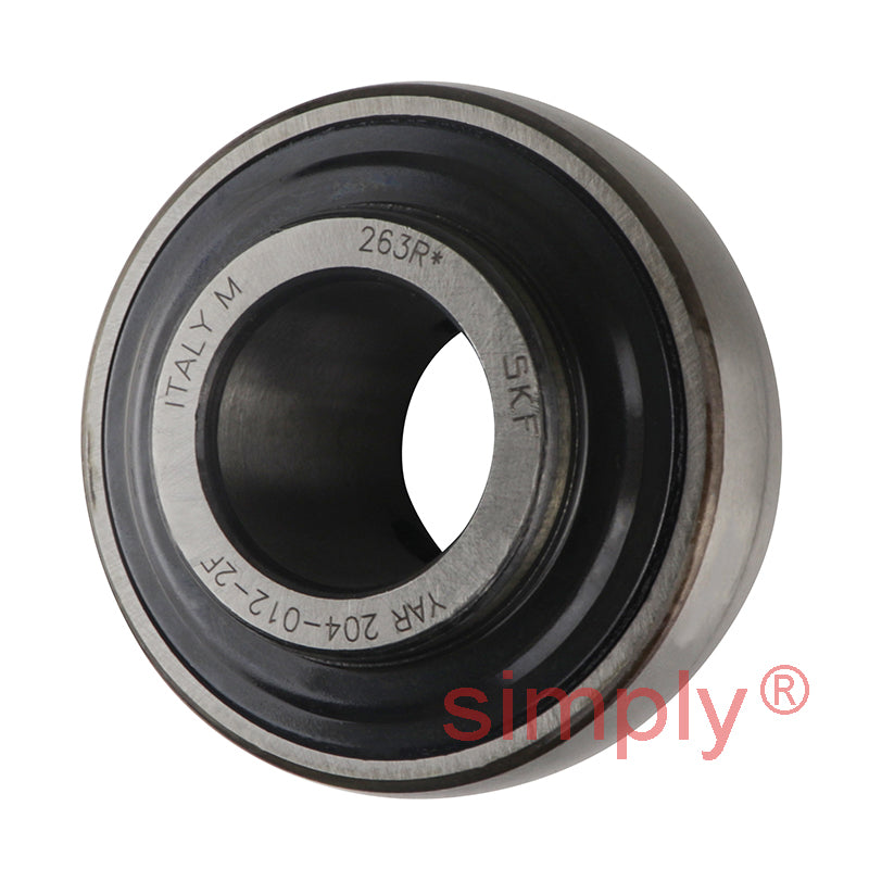 SKF YAR204-012-2F Grub Screw Bearing Insert 3/4 inch 47mm Outside Diameter