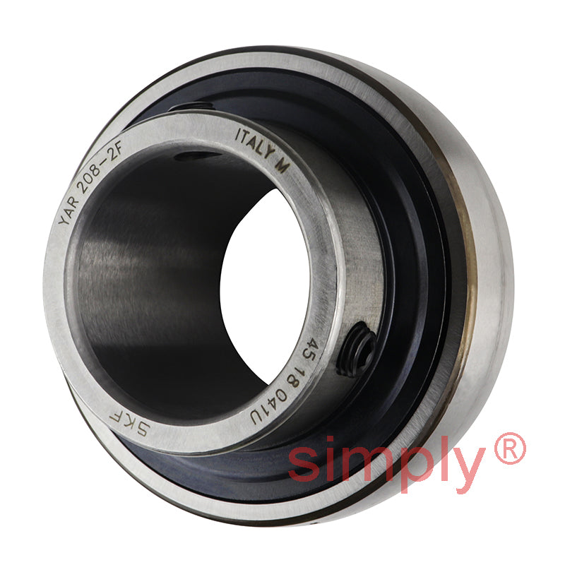 SKF YAR208-2F Grub Screw Type Bearing Insert with 40mm Bore 80mm Outside Diameter