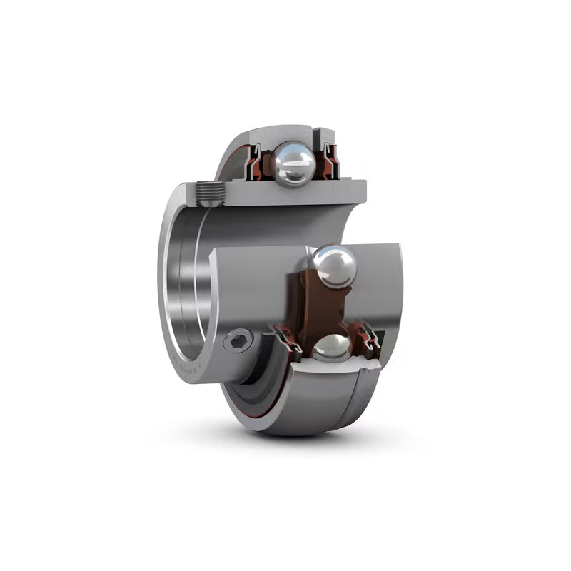 SKF YET207-105 Eccentric Locking Collar Type Bearing Insert 1-5/16 inch Bore 72mm Outside Diameter