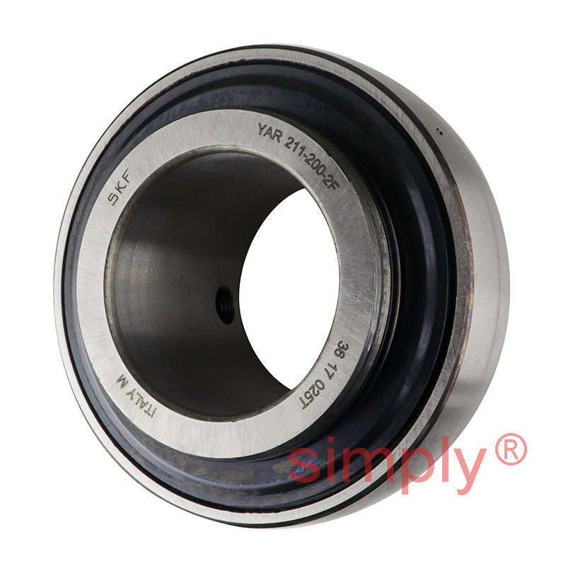 SKF YAR211-200-2F Grub Screw Bearing Insert 2 inch 100mm Outside Diameter