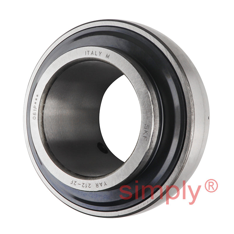 SKF YAR212-2F Grub Screw Type Bearing Insert with 60mm Bore 110mm Outside Diameter