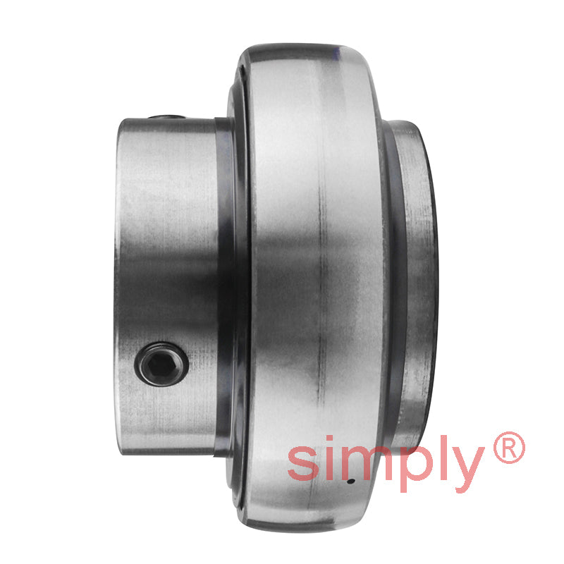 SKF YAR212-2F Grub Screw Type Bearing Insert with 60mm Bore 110mm Outside Diameter