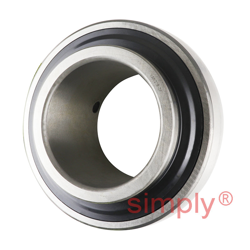 SKF YAR218-2F Grub Screw Type Bearing Insert with 90mm Bore 160mm Outside Diameter