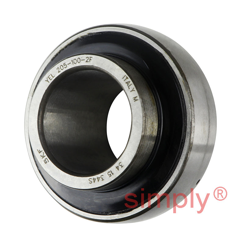 SKF YEL205-100-2F Eccentric Locking Collar Type Bearing Insert 1 inch Bore 52mm Outside Diameter
