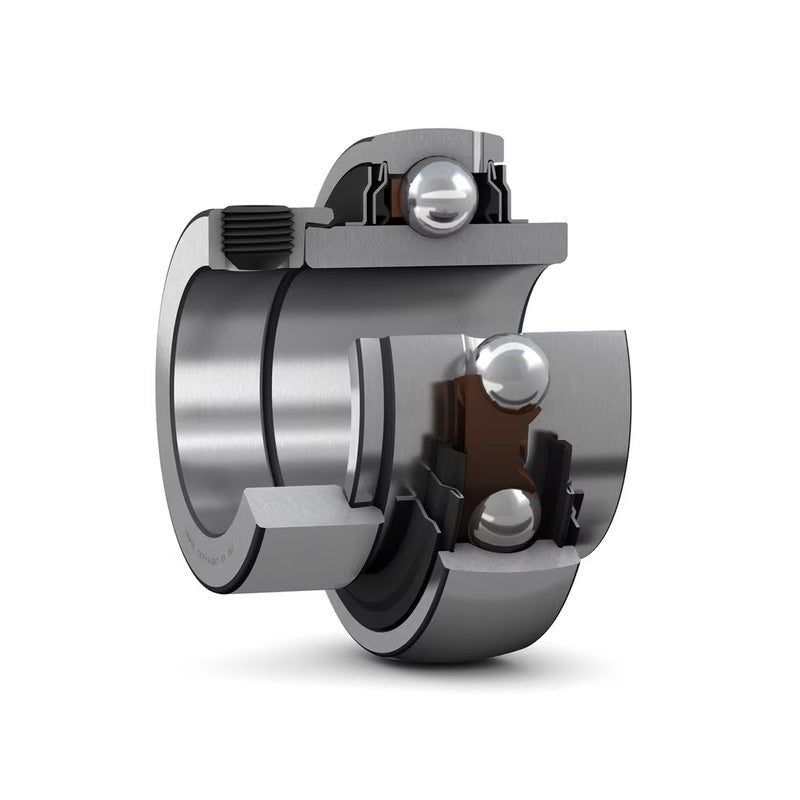 SKF YEL205-2RF/VL065 Eccentric Locking Collar Bearing Insert with 25mm Bore 52mm Outside Diameter