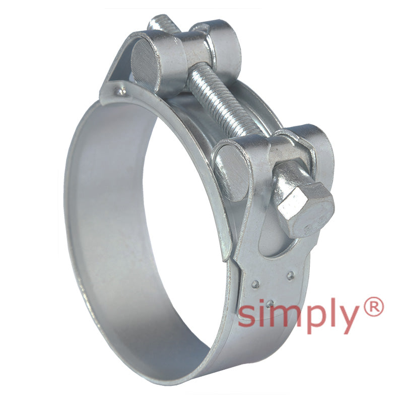 JSC047MS Zinc Plated Steel Jubilee Superclamp Clip Adjustment Range 44mm - 47mm Band Width 20mm
