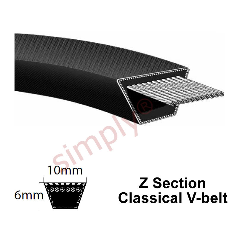 Z50.75 Continental PowerSpan Classical Z-Section V-Belt