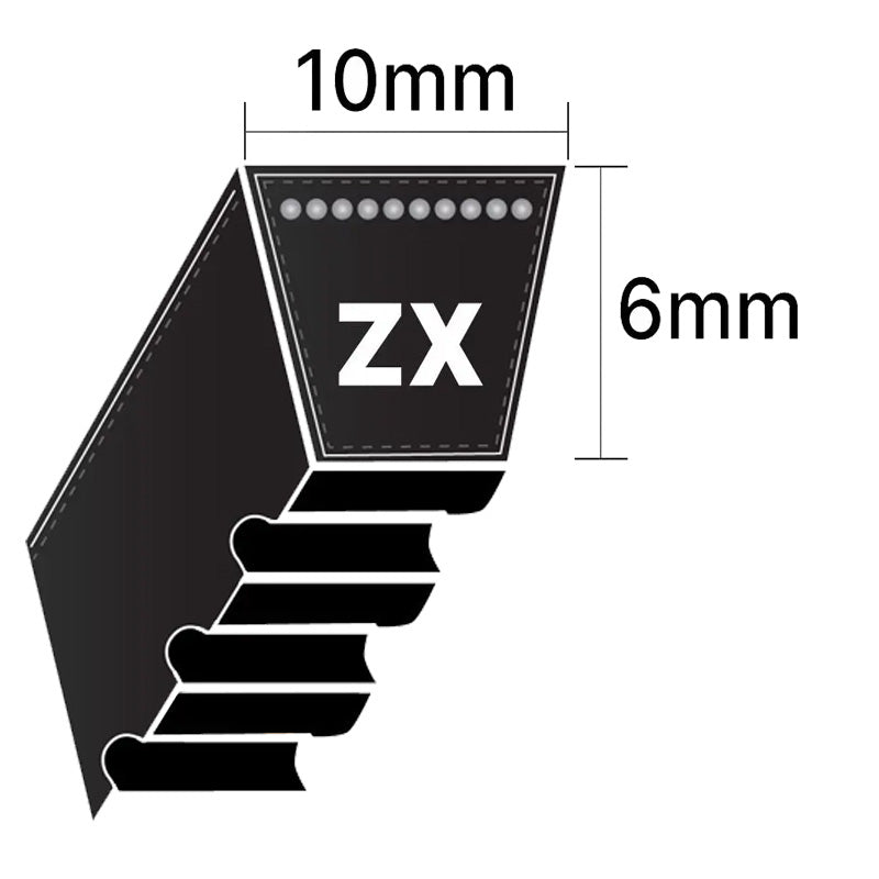 ZX31.5 Major Brand Torque Flex Narrow Profile Cogged V-Belt